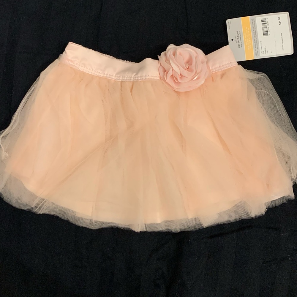 Baby Girls Light Pink Tutu Skirt by Carters